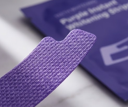 Purple Smile – Bandes Blanchissantes
