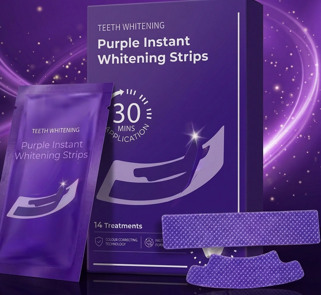 Purple Smile – Bandes Blanchissantes